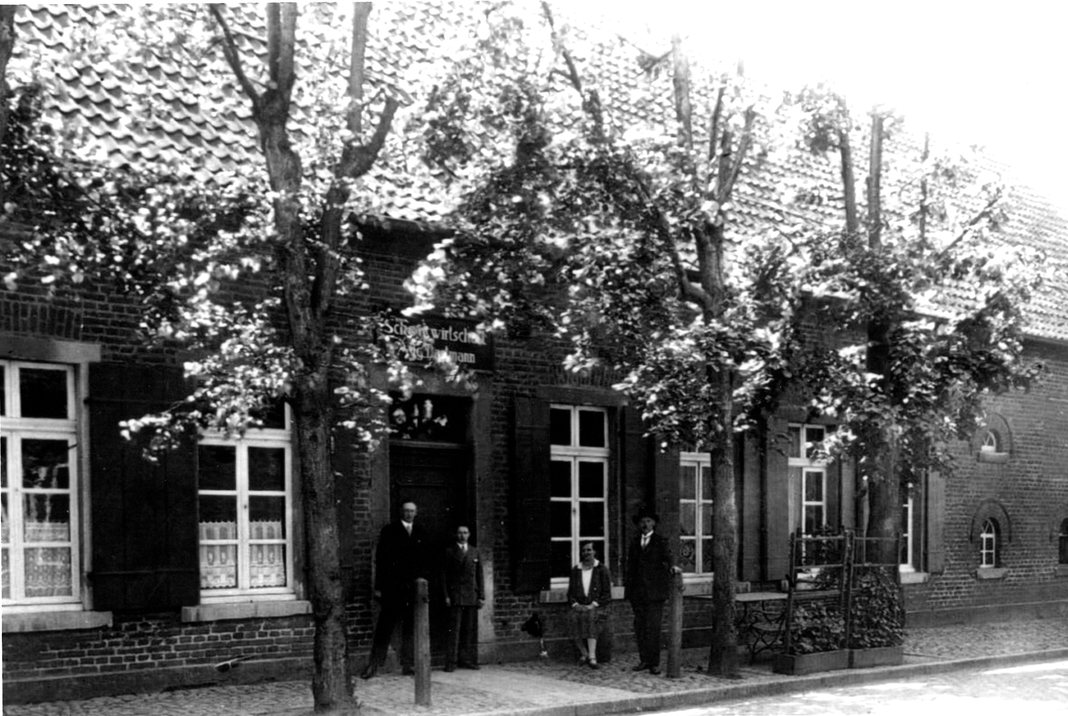 Schenkwirtschaft Dartmann in Rinkerode ca. 1935